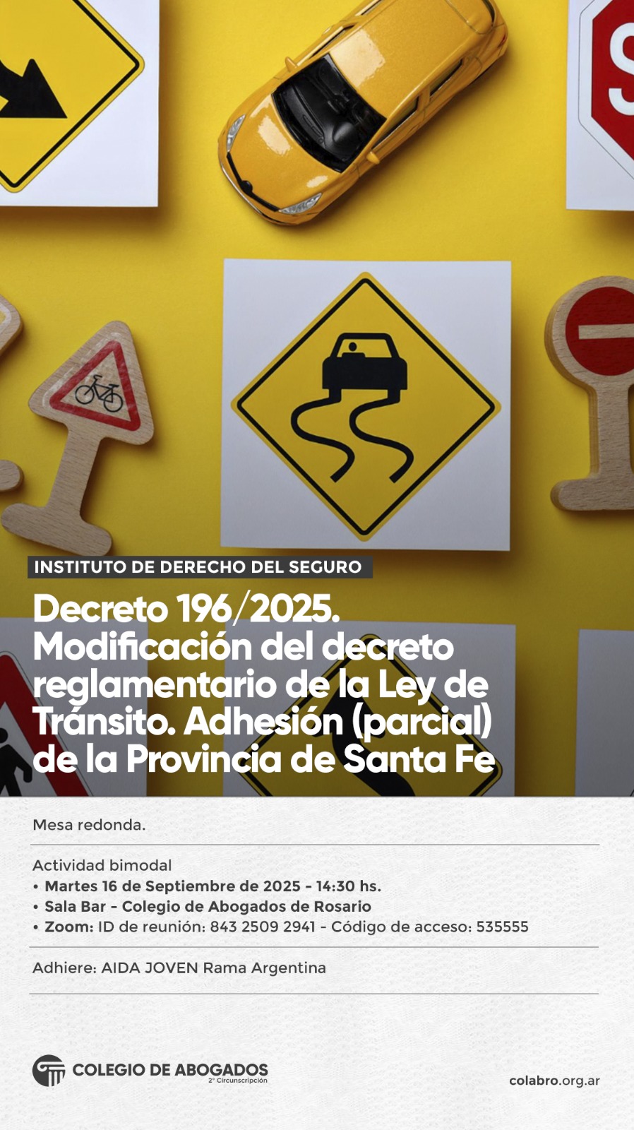 Decreto 196/2025. Modificación del decreto reglamentario de la Ley de Tránsito. Adhesión (parcial) de la Provincia de Santa Fe. - 16/09/2025